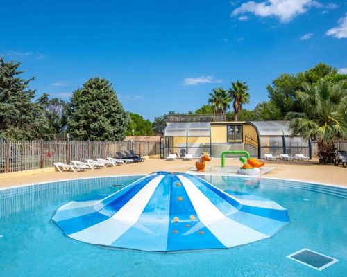 camping Beau Rivage Ciela Village Mèze bord de l'étang de Thau espace aquatique