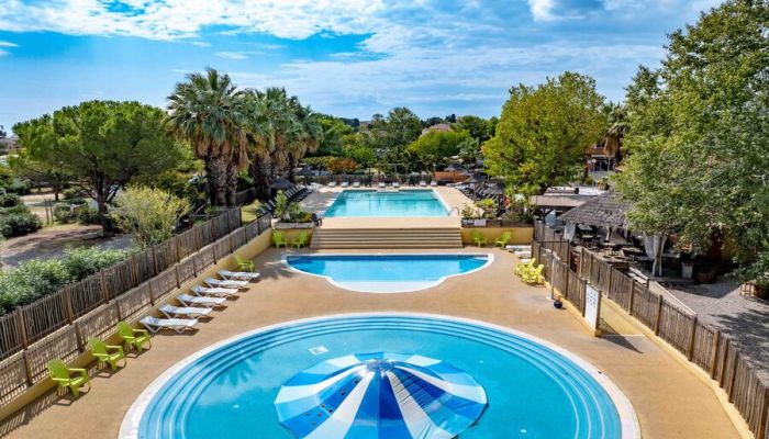 camping Beau Rivage Ciela Village Mèze bord de l'étang de Thau espace aquatique