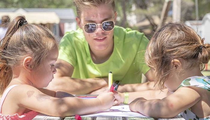 camping Beau Rivage Ciela Village Mèze bord de l'étang de Thau club enfant