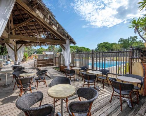 camping Beau Rivage Ciela Village Mèze bord de l'étang de Thau restaurant