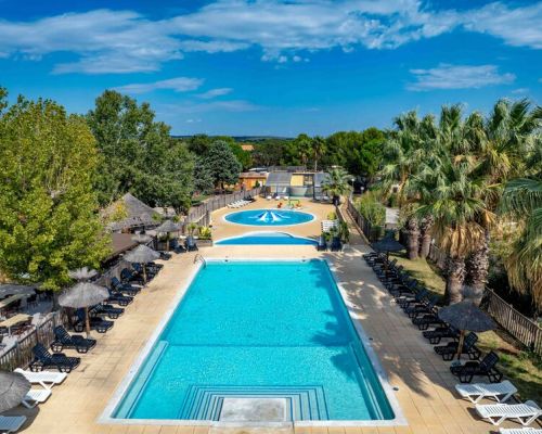 camping Beau Rivage Ciela Village Mèze bord de l'étang de Thau espace aquatique