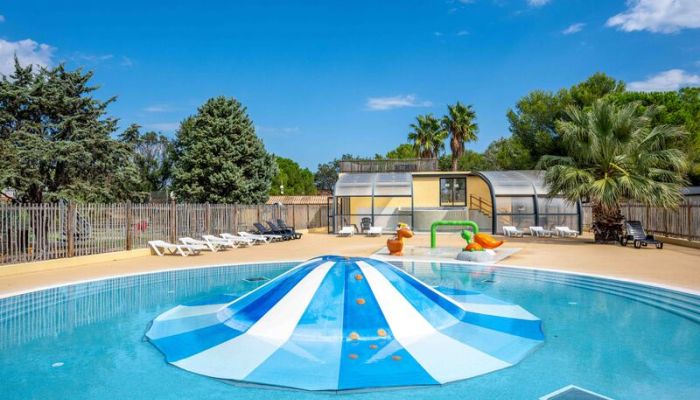 camping Beau Rivage Ciela Village Mèze bord de l'étang de Thau espace aquatique