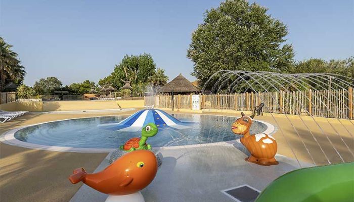 camping Beau Rivage Ciela Village Mèze bord de l'étang de Thau espace aquatique